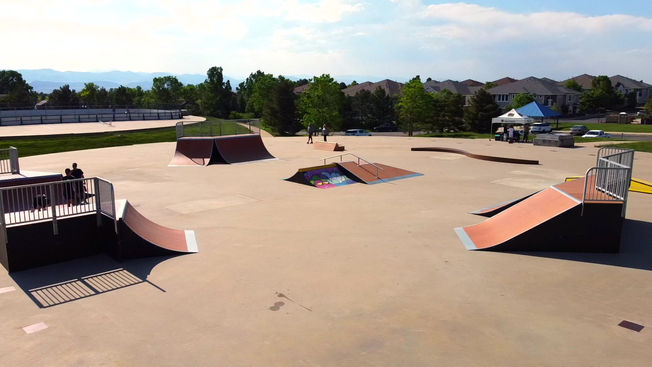 Skatepark Drone Video